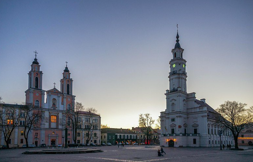 Town Hall Square, Kaunas, Lithuania